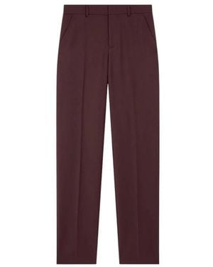 Frankie Shop Straight Trousers - Morado