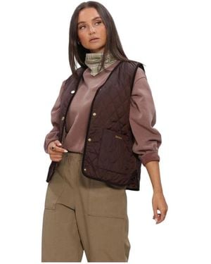 Barbour Jassen ,Bruin ,Reimagined Icons Reversible Tartan Quilted Liner