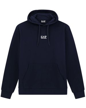 EA7 Hoodies & Sweatvesten ,Blauw ,Hoodies