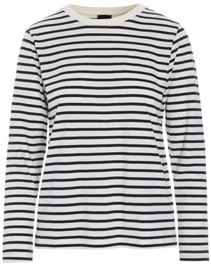 Bitte Kai Rand Tops ,Veelkleurig ,Katoen Breton Streep Blouse - Zwart