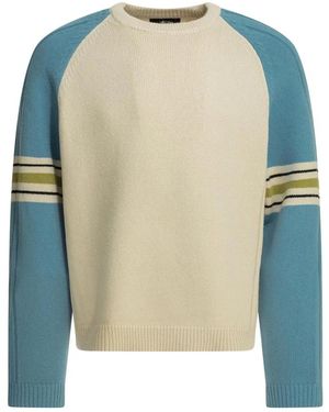 Stussy Round-Neck Knitwear - Blu
