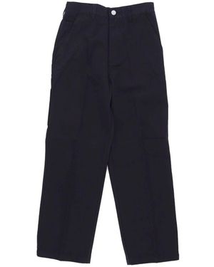 Obey Schwarze Zimmermannshose Hohe Taille - Blau