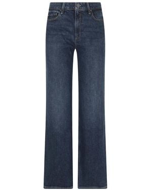 PAIGE Wide Jeans - Azul