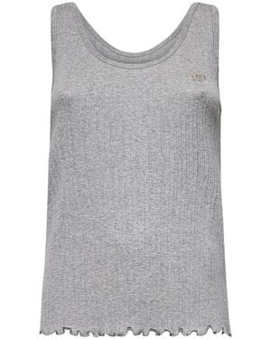 Fendi Sleeveless Tops - Grey