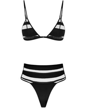 Elisabetta Franchi Bikinis - Black