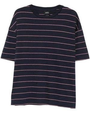A.P.C. T-Shirts - Azul