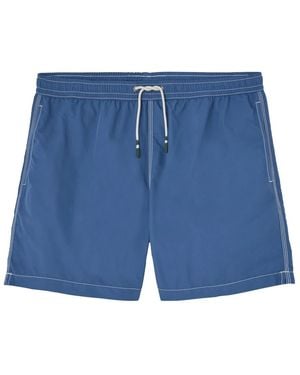 Hartford Blauer Badeanzug Mit Logo