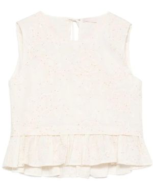 Liu Jo Sleeveless Tops - Blanc