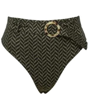 Twinset 10602 Jacq. Herringbone Slip - Groen