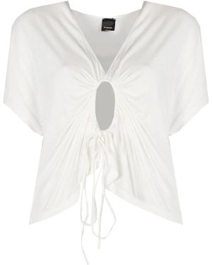 PINKO Overhemden ,Wit ,Vaduz Top