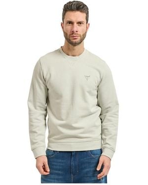 Guess Sweatshirt Met Logo Patch - Grijs