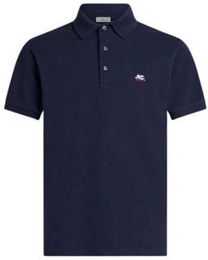 Etro Polo Shirts - Bleu
