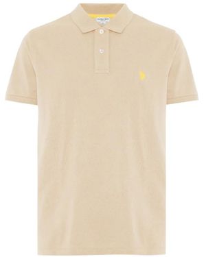 U.S. POLO ASSN. Polo Shirts - Natural