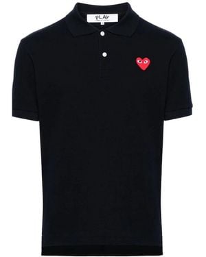 Comme des Garçons Polo Shirts - Black