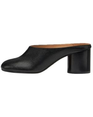 Maison Margiela Heeled Mules - Black