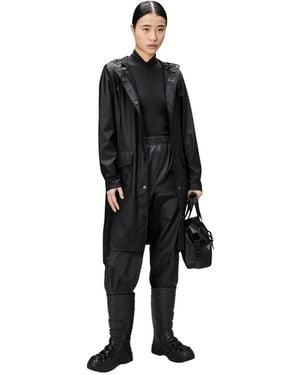 Rains Jassen ,Zwart ,Trenchcoat