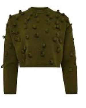JW Anderson Round-Neck Knitwear - Groen