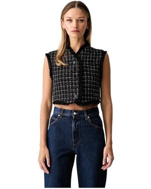 MSGM Vests - Nero