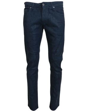 Exte Stilvolle blaue tapered denim jeans