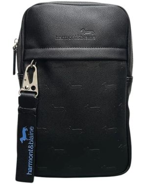 Harmont & Blaine Messenger Bags - Black