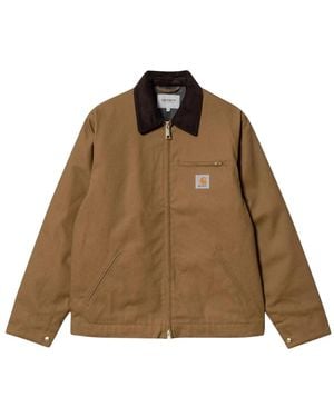 Carhartt Jassen ,Bruin ,Katoen Detroit Jacket