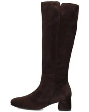 Gabor Braune Hohe Stiefel, Modell 689 - Schwarz