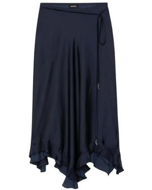 Zadig & Voltaire Midi Skirts - Azul