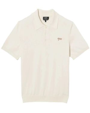 A.P.C. Polo Gregorio - Weiß