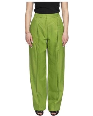 Elisabetta Franchi Wide Trousers - Green