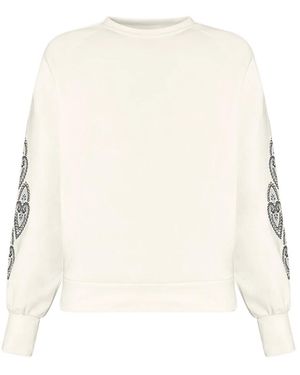 Zero Hoodies & Sweatvesten ,Wit ,Sweatshirt
