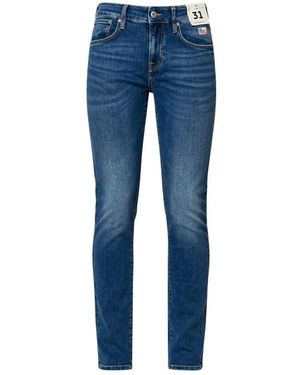Roy Rogers Skinny Fit Jeans - Blue