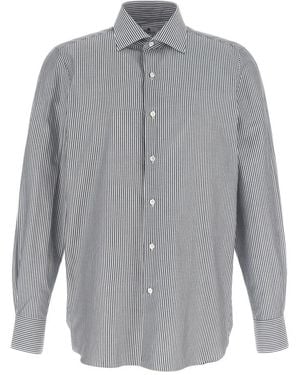 Finamore 1925 Formal Shirts - Gris