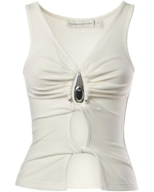 Christopher Esber Sleeveless Tops - White