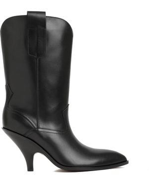 Bally Lavyn Leather Boots - Black