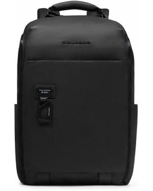 Piquadro Harper Travel Backpack 15.6" - Schwarz