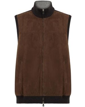 Fedeli Waistcoats - Brown