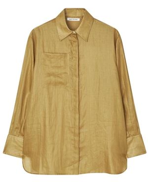 Mark Kenly Domino Tan Shirts - Green