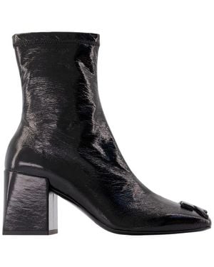 Courreges Heeled Boots - Negro