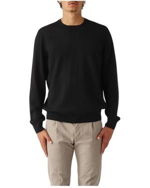 Fay Round-Neck Knitwear - Noir