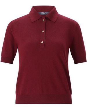 Max Mara Polo Shirts - Rouge