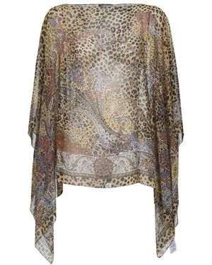 Etro Ponchos - Natural