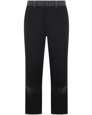 DIESEL Straight Trousers - Blue