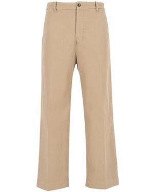 Nine:inthe:morning Apollon Baggy Broeken - Naturel