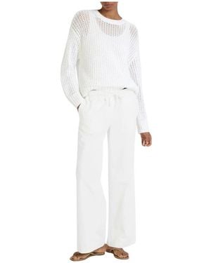 Juvia Wide Trousers - White