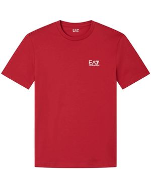 EA7 T-Shirts - Rouge