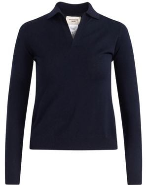 Weekend by Maxmara Truien & Vesten ,Blauw ,Lange Gebreide Kleding