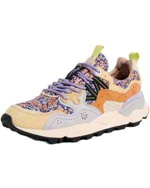 Flower Mountain Sneakers - Bleu