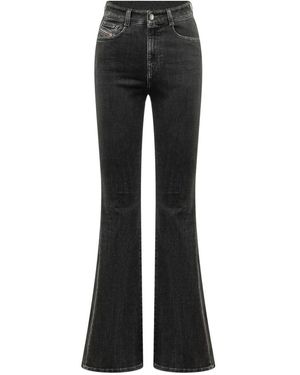 DIESEL Jeans ,Blauw ,Flared Jeans - Zwart