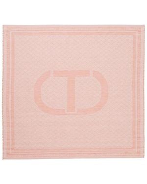 Twinset Winter Scarves - Pink