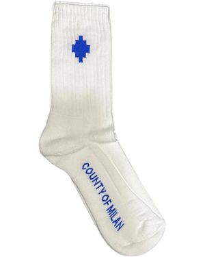 Marcelo Burlon Socks - Blau
